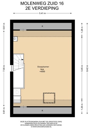 Floorplan - Molenweg Zuid 16, 6129 PH Urmond